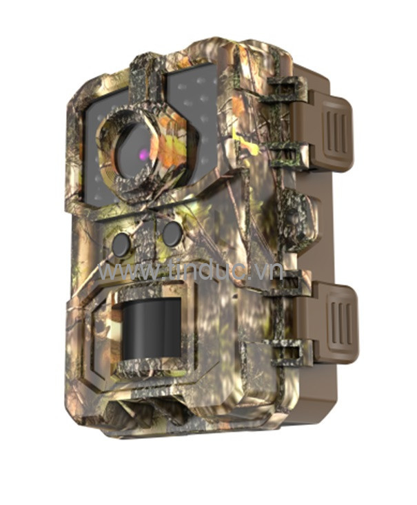 Máy bẫy ảnh Terino CAM-4K (Video 4K, gắn hồng ngoại không phát hiện, màu vàng) - Hàng chính hãng