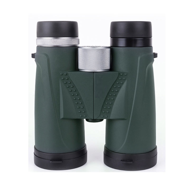 Ống nhòm siêu nét gấp gọn Terino BR-1242HD (12x42mm, lăng kính BAK4, chống nước, màu xanh lá) dùng cho tham quan, ngắm cảnh) - Hàng chính hãng