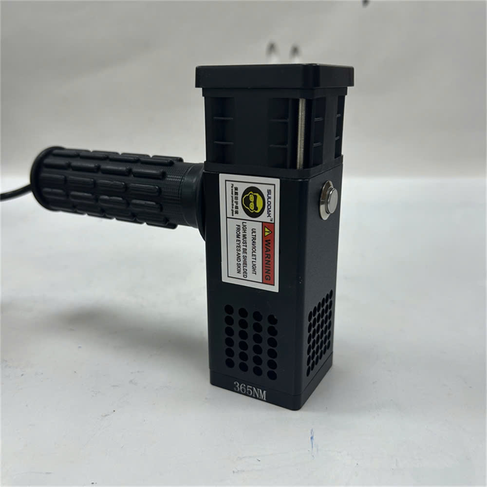 Đèn UV công nghiệp cầm tay công suất cao Terino D58W-UV (58W, 395nm, sấy keo UV, Sơn UV) – Hàng chính hãng