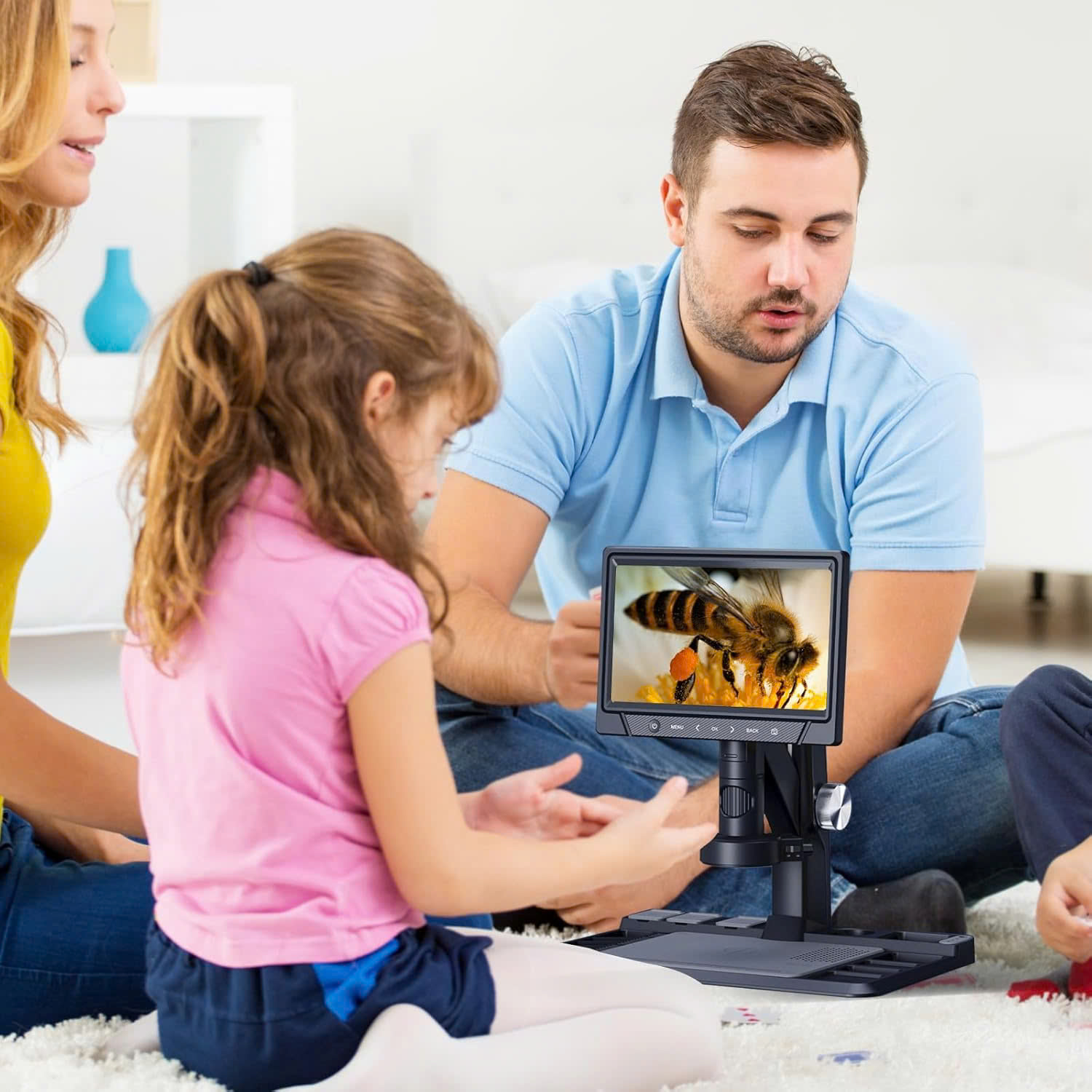 Kính hiển vi kỹ thuật số Terino HD101-1600C (Phóng đại 1600X, 10.1 Inch IPS HD) - Hàng chính hãng