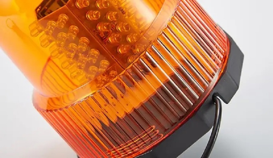 Đèn cảnh báo đế nam châm gắn xe, công trường Terino LED-R072 - Hàng chính hãng