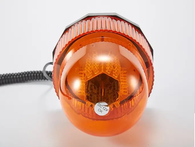Đèn cảnh báo đế nam châm gắn xe, công trường Terino LED-R072 - Hàng chính hãng