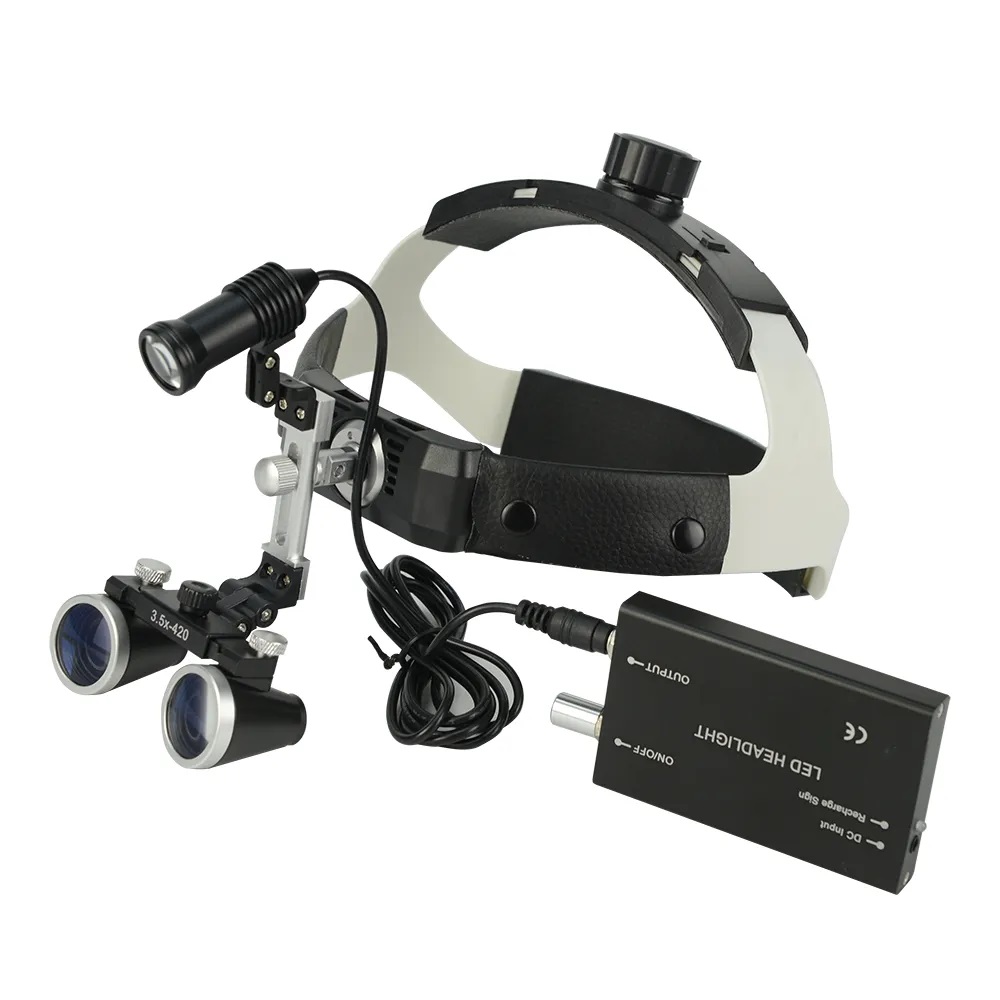 Kính lúp có đèn, choàng đầu TERINO R00-3D - Hàng chính hãng