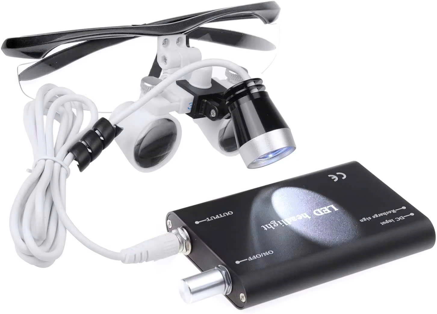 Kính lúp cao cấp có đèn, gắn mắt kính TERINO R00-4D - Hàng chính hãng