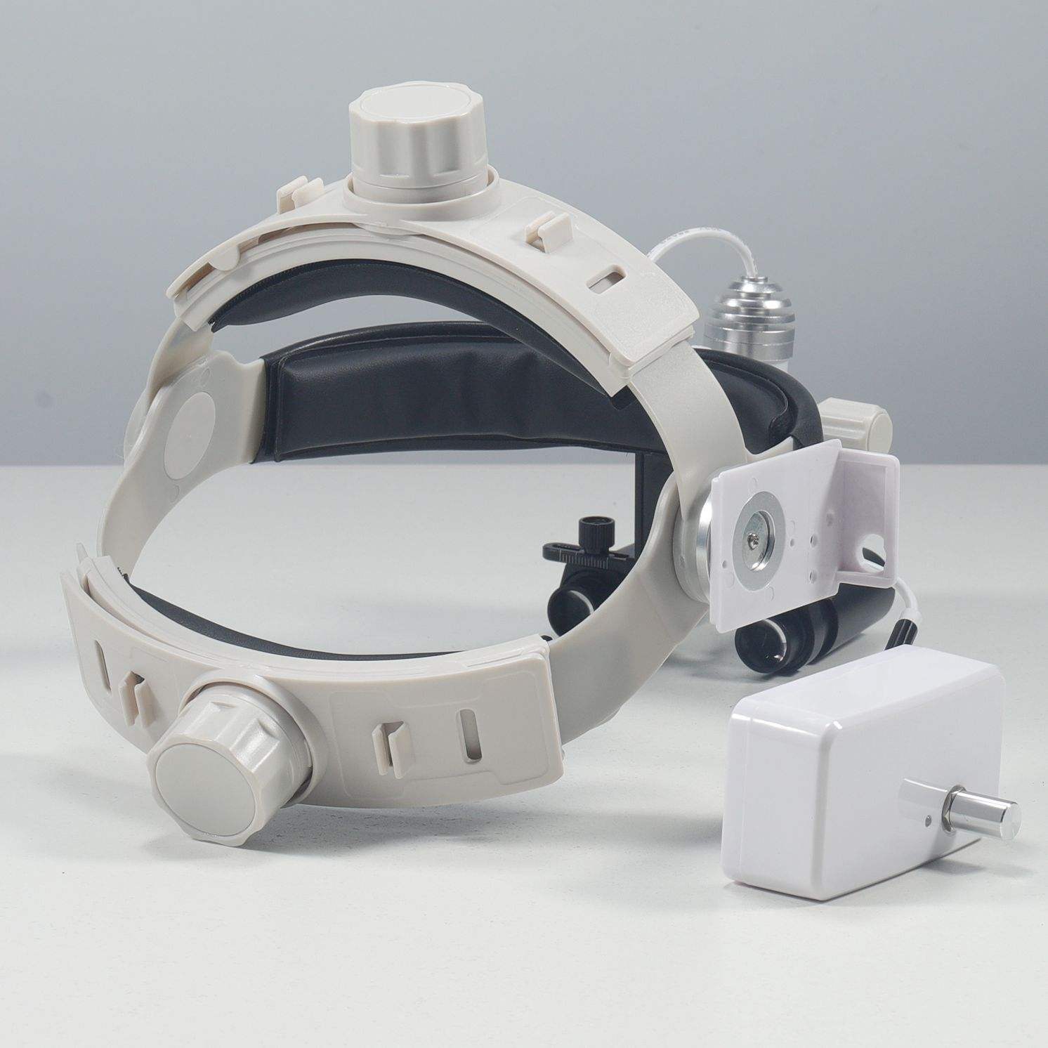 Kính lúp cao cấp có đèn, choàng đầu TERINO RDM-002 (phóng đại 6x, khoảng cách làm việc 420mm) - Hàng chính hãng