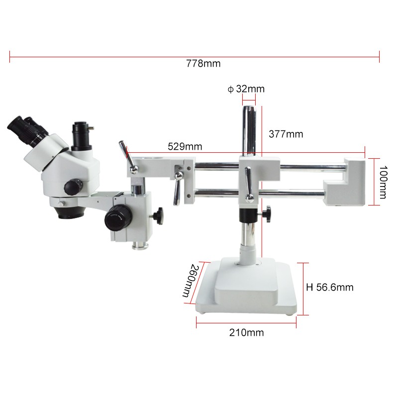 Kính hiển vi công nghiệp Terino SMD-Z180X (Phóng đại 3.5x-180X)