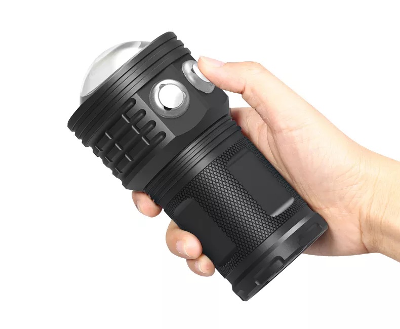 Đèn pin chống nước cho thợ lặn TERINO T14 New (dùng dưới nước, tầm chiếu xa 300-500m) - Hàng chính hãng