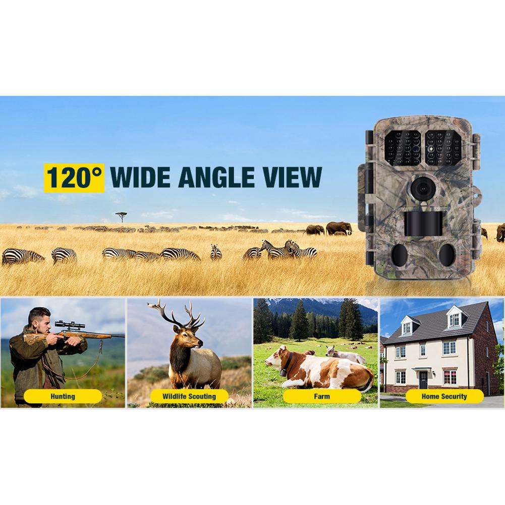 Máy bẫy ảnh Terino T680 (48 MP, Video 4K, Xem hình ảnh trên LCD, IP66) - Hàng chính hãng