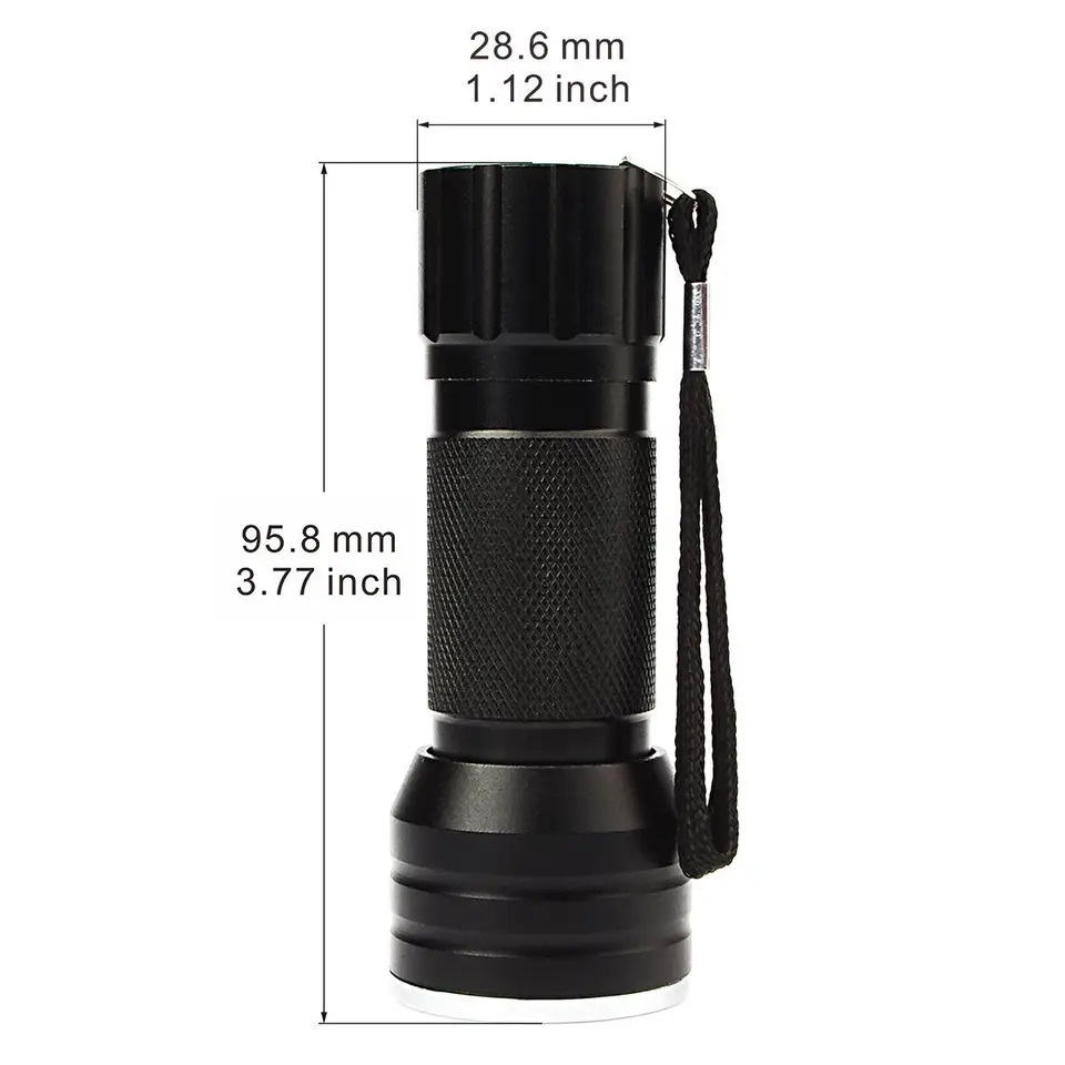 Đèn pin cầm tay tia UV kiểm tra tiền Terino UV-C1821 - Hàng chính hãng