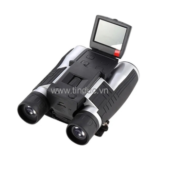 Ống nhòm ghi hình TERINO VCR-32 (12x, màn hình LCD 2 inch, chức năng quay chụp)- dùng cho ngắm cảnh & quan sát chuyên nghiệp- Hàng chính hãng