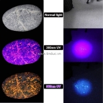 Đèn UV gắn bàn dùng cho công nghiệp Terino H588-UV(395nm, 7W, sấy keo UV, gắn linh kiện, chiếu kiểm tra vật liệu) - Hàng chính hãng