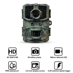 Máy bẫy ảnh Terino CAM-4K (Video 4K, gắn hồng ngoại không phát hiện, màu vàng) - Hàng chính hãng