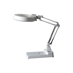 Kính lúp để bàn có đèn TERINO 86C-20X (phóng đại 20X, Led, màu trắng) - Hàng chính hãng