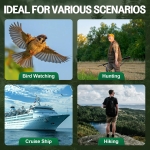 Ống nhòm hai mắt zoom cao cấp Terino BZ-1050HD ( lăng kính BAK4, HD, độ phóng đại lớn, thấu kính FMC, màu đen) - Hàng chính hãng