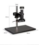 Kính hiển vi kỹ thuật số công nghiệp có thước đo Terino CA38MPHD kèm LCD 23.8 inch (Phiên bản tích hợp đo kích thước đối tượng, Phóng đại 7x-180X, Camera HDMI/USB/Mouse, Full HD) - Hàng chính hãng