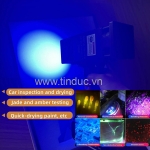 Đèn pin UV công nghiệp cầm tay công suất cao TERINO CP50W-UV (50W, 365nm, kiểm tra sơn xe ô tô, sấy khô Sơn UV, keo UV) – Hàng chính hãng