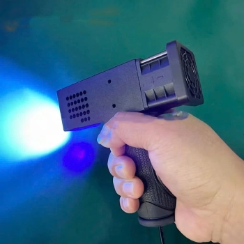 Đèn UV công nghiệp cầm tay công suất cao Terino D58W-UV (58W, 365nm, sấy keo UV, Sơn UV) – Hàng chính hãng