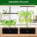 Đèn trồng cây thủy canh tự động Terino DA-02 (tích hợp đèn LED toàn dải phổ ánh sáng – ứng dụng trồng rau sạch, cây cảnh, hoa trong nhà) - Hàng chính hãng