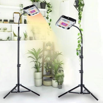 Đèn LED trồng cây Terino DM-03 (Toàn dải phổ, Kiểu giá 3 chân, dạng đứng, cao từ (40cm - 170cm), thu ngắn linh hoạt) - Hàng chính hãng
