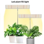Đèn LED chống nước trồng cây trong nhà Terino DM-04 (Ánh sáng toàn dải, có hẹn giờ tự động, loại để bàn, có điều chỉnh được độ cao) – Hàng chính hãng