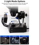 Kính hiển vi soi, kiểm tra đá quý chuyên dụng Terino GEM-22 Pro (Tích hợp camera 4K, soi đá quý và kim cương) - Hàng chính hãng