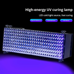 Đèn tia UV cao cấp công suất lớn dùng cho công nghiệp Terino H200W-UV Pro (395nm, 200W, có núm chỉnh cường độ sáng, sấy keo UV, mực UV)- Hàng chính hãng