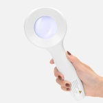 Kính lúp soi da (Dermatology) Terino HD-150 đèn UV 365nm & 405nm (dùng cho bác sỹ da liễu, thẩm mỹ) - Hàng chính hãng