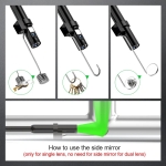 Thiết bị camera soi khe hẹp wifi Terino HD600 (Dây 5 mét, kết nối WiFii, HD, đường kính 7.9 mm, Camera nội soi công nghiệp) - Hàng chính hãng