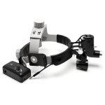 Kính lúp cao cấp có đèn, choàng đầu TERINO RDM-001 ( màu đen, phóng đại 3.5x, hỗ trợ cho nha khoa, thẩm mỹ, điện tử, công nghiệp) - Hàng chính hãng