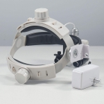 Kính lúp cao cấp có đèn, choàng đầu TERINO RDM-002 (phóng đại 6x, khoảng cách làm việc 420mm) - Hàng chính hãng