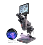 Kính hiển vi 3 mắt công nghiệp Terino SMD-11HT kèm màn hình LCD 7 Inch (Cổng ra HDMI, Phóng đại 7x-45X, UV / Led)