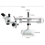 Kính hiển vi công nghiệp Terino SMD-Z180X (Phóng đại 3.5x-180X)