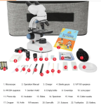 Kính hiển vi sinh học hai mắt Terino XW-002 (phóng đại 40x-1000x, dùng phòng lab) - Hàng chính hãng