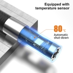 Thiết bị camera soi khe hẹp cao cấp Terino HDS10 (Dây 2 mét, xoay 360 độ, màn hình 5.0 inch IPS, đường kính đầu dò 8.5mm, Camera nội soi công nghiệp) - Hàng chính hãng